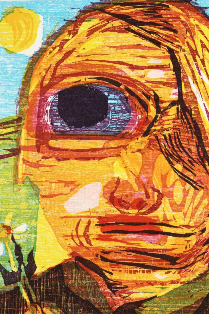Dana Schutz b.1976, Untitled (One Eyed Girl) Print (1 of 6)