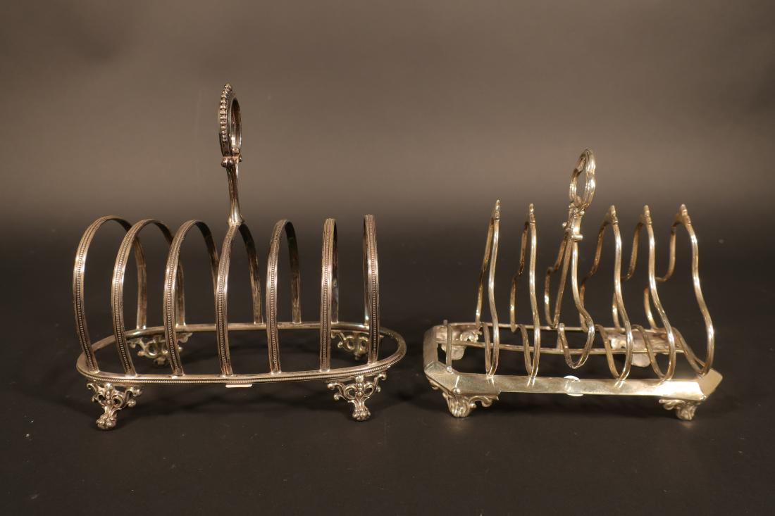 2 Victorian Sterling Toast Racks (1 of 7)