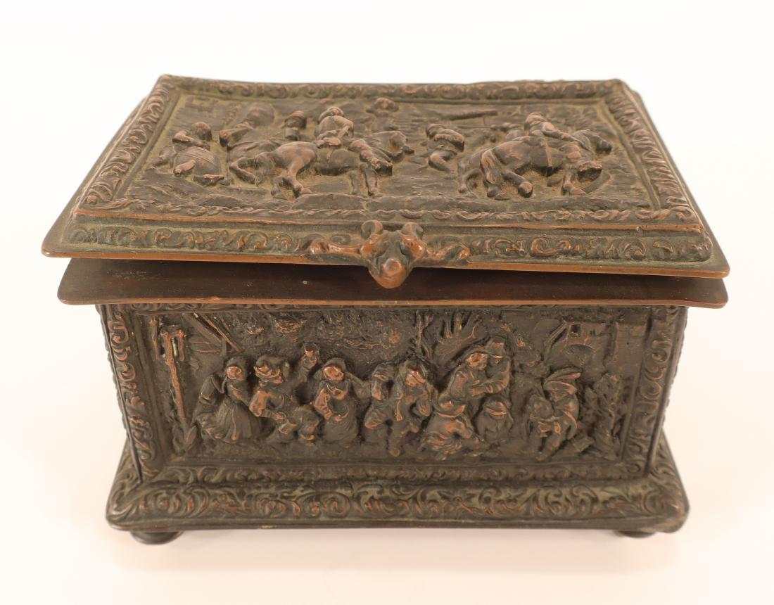 Renaissance Style Bronze Box (1 of 8)