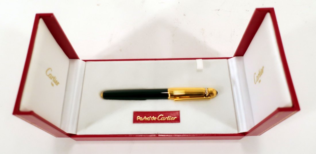 Cased Cartier Ball Point Pen "Pasha de Cartier" (1 of 5)