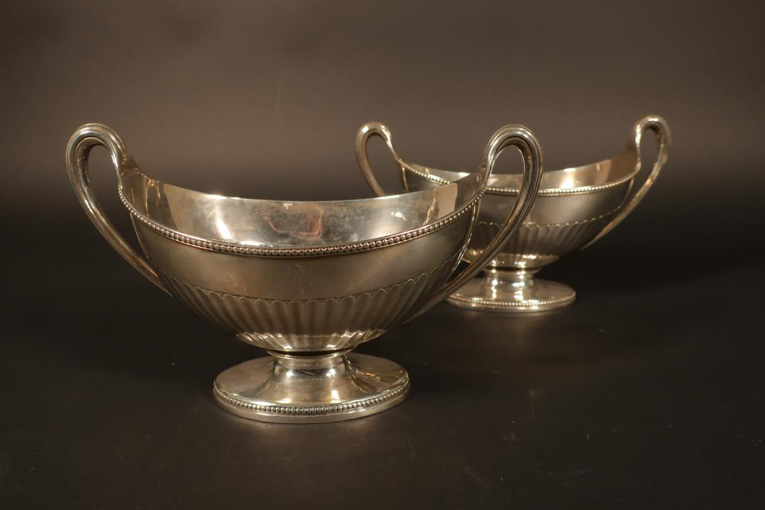 Pair of George III Sterling Sauce Tureens (1 of 7)