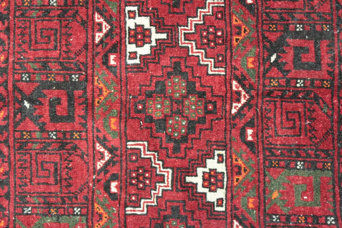 Caucasian hand knotted wool rug (1 of 10)