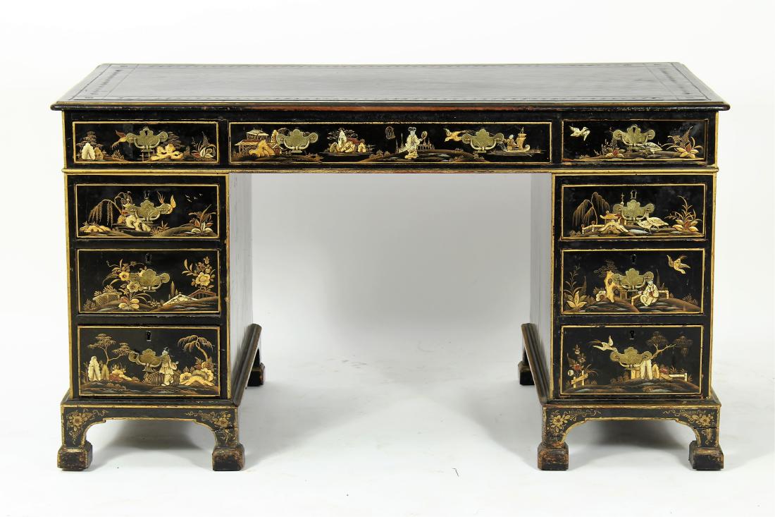 19th C. Chinoiserie Desk (1 of 9)