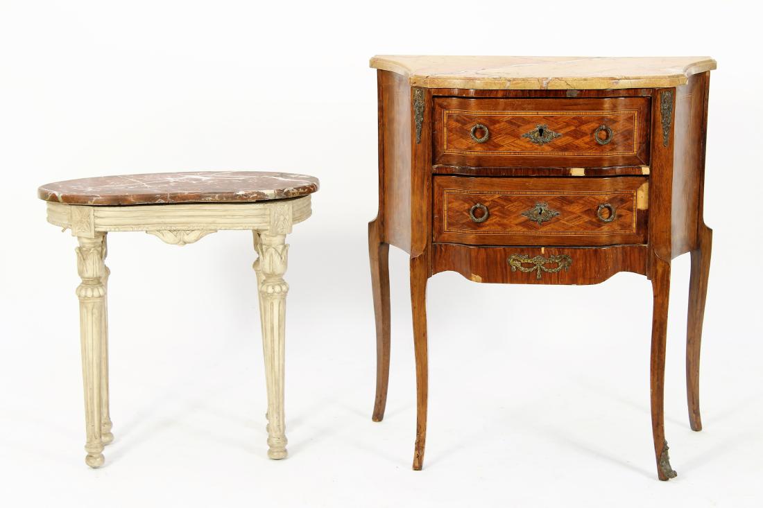 Two Louis XVI Style Tables (1 of 8)