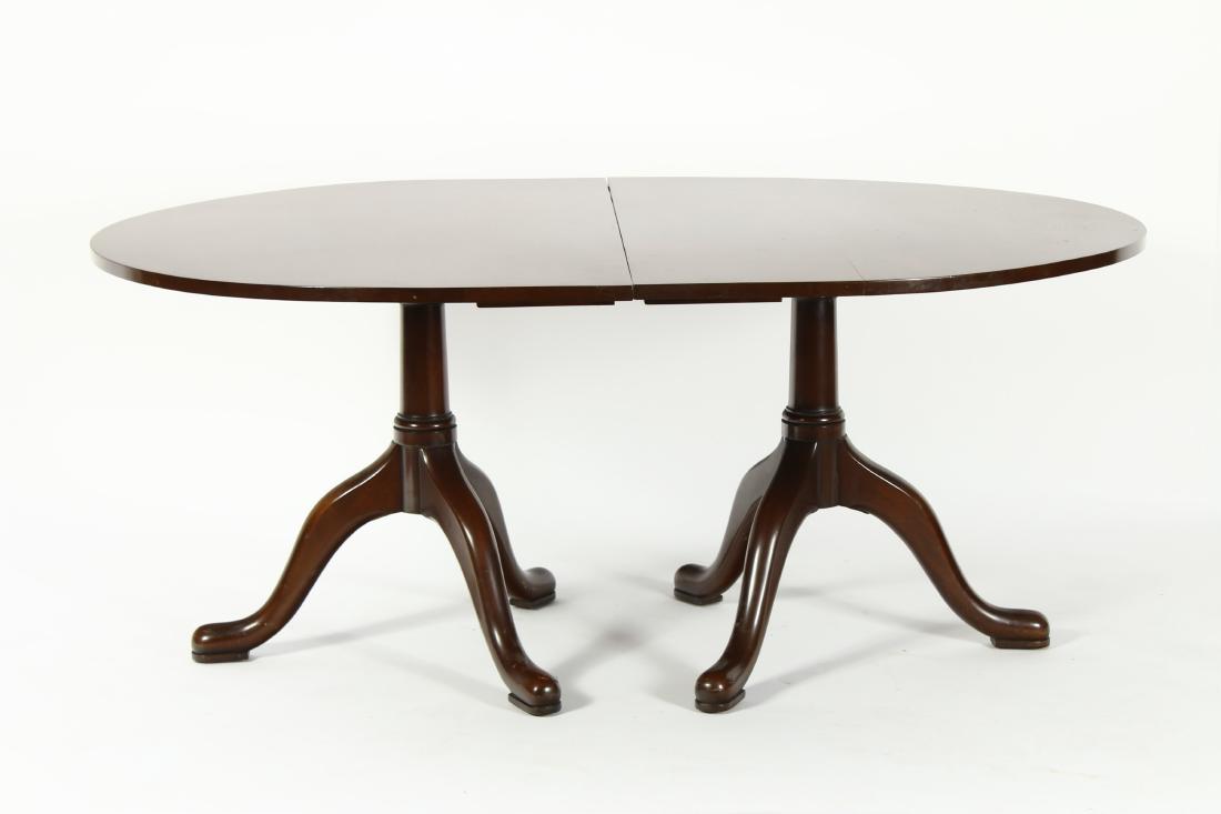 Kittinger Queen Anne Double Pedestal Table (1 of 6)