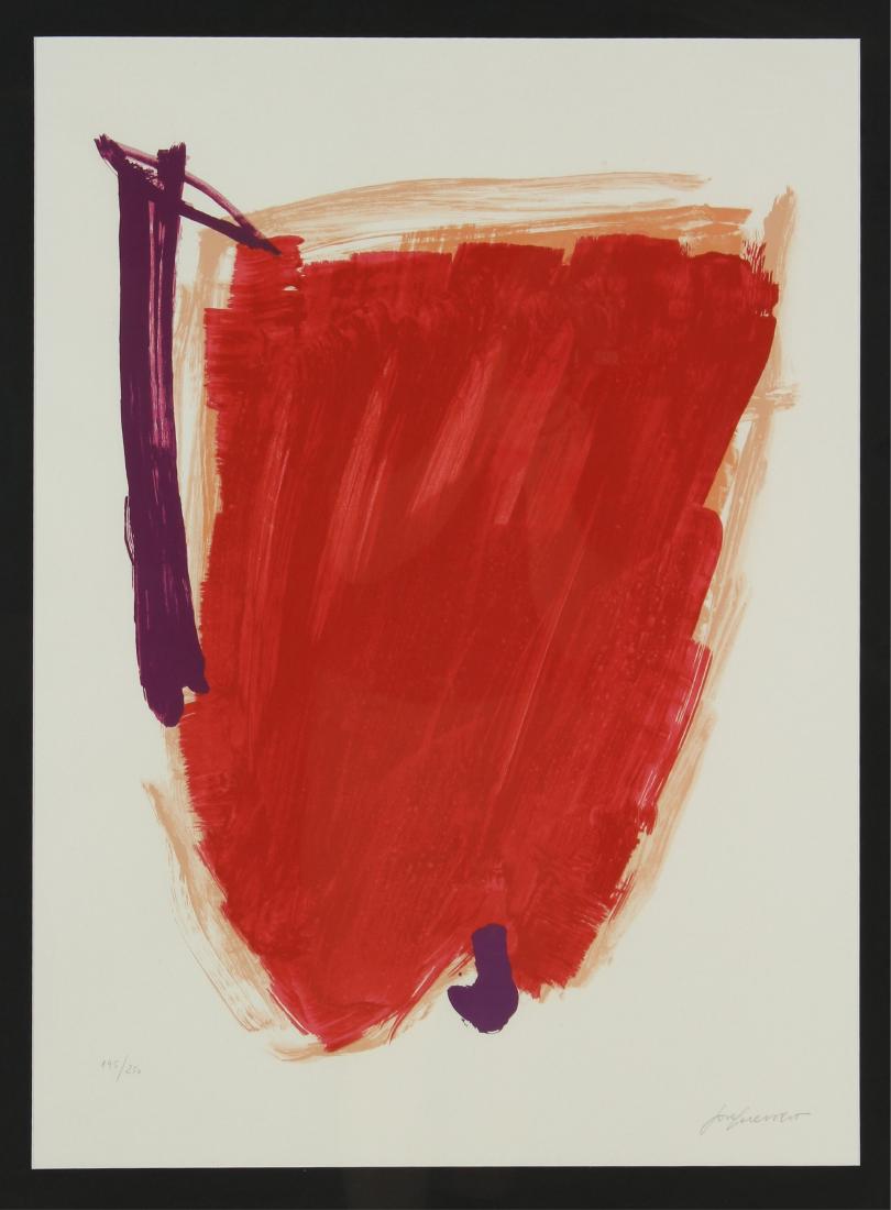 Jose Guerrero, Sp., 1914-1991, Untitled, Print Sgd (1 of 6)