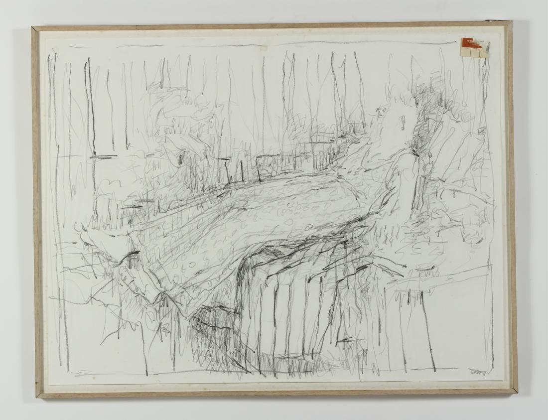 Peter Solow, Am. b. 1952 "Valerie" Graphite Paper (1 of 11)