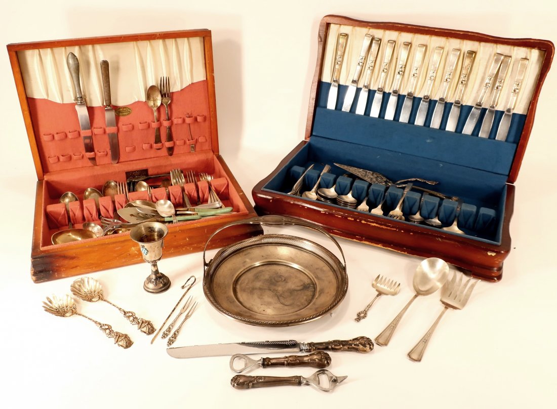 Misc Sterling Silver - Kiddish cup, Durgin etc (1 of 10)