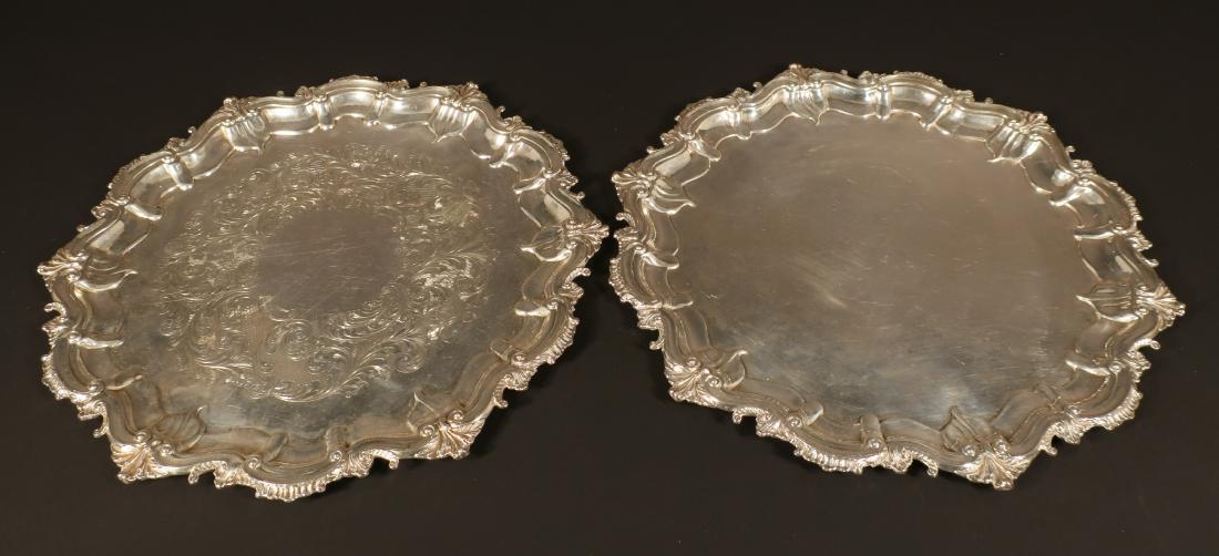 2 Ornate Sterling Silver Trays (1 of 8)