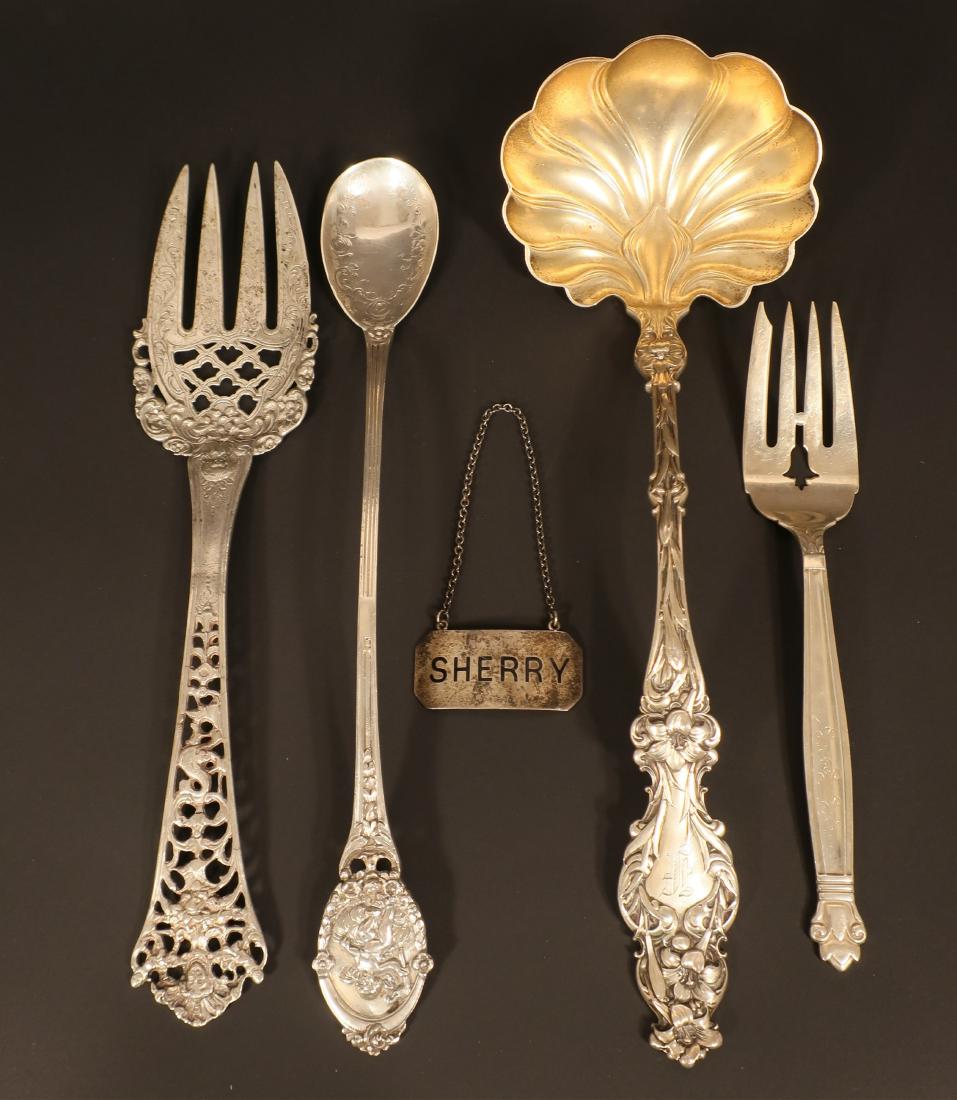 Group of Silver and Silverplate Items (1 of 11)