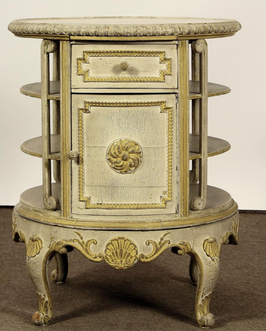 Louis XV Style Painted Telephone Table (1 of 5)