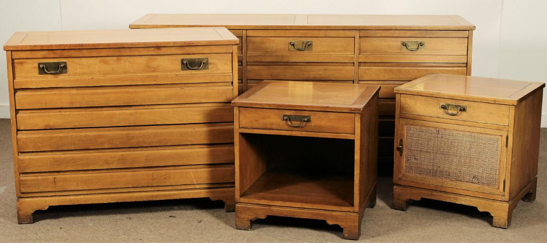 Modernist 4-Piece Bedroom Set, c. 1960's (1 of 8)