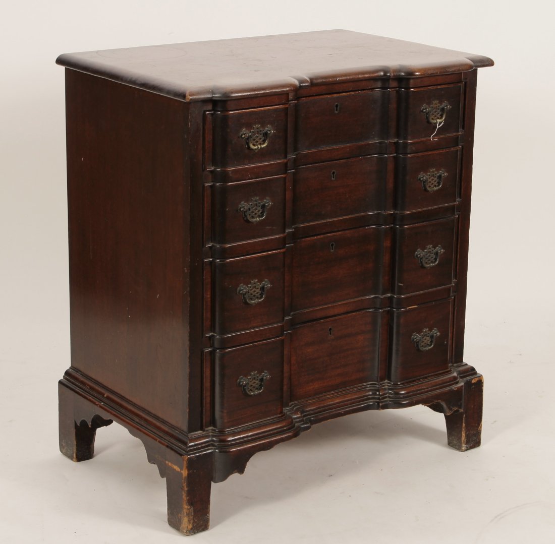 American Mahogany Chest of Drawers, 20th c. (1 of 5)