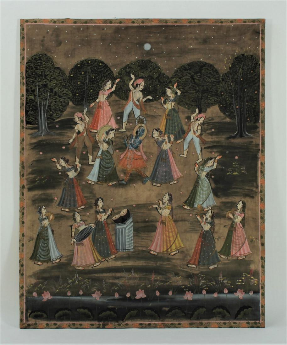 Indian Panel Cloth Painting (1 of 8)