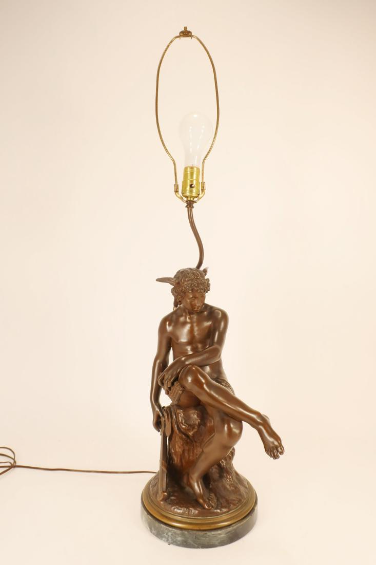 Montagne, French, Mercury at Rest, Lg Bronze 1867 (1 of 6)