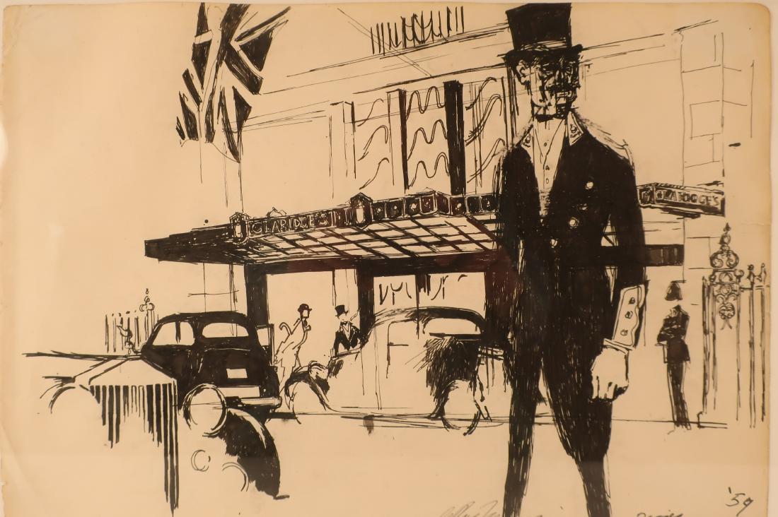 Leroy Neiman, 1926-2012, Davies and Brooks Sts (1 of 6)