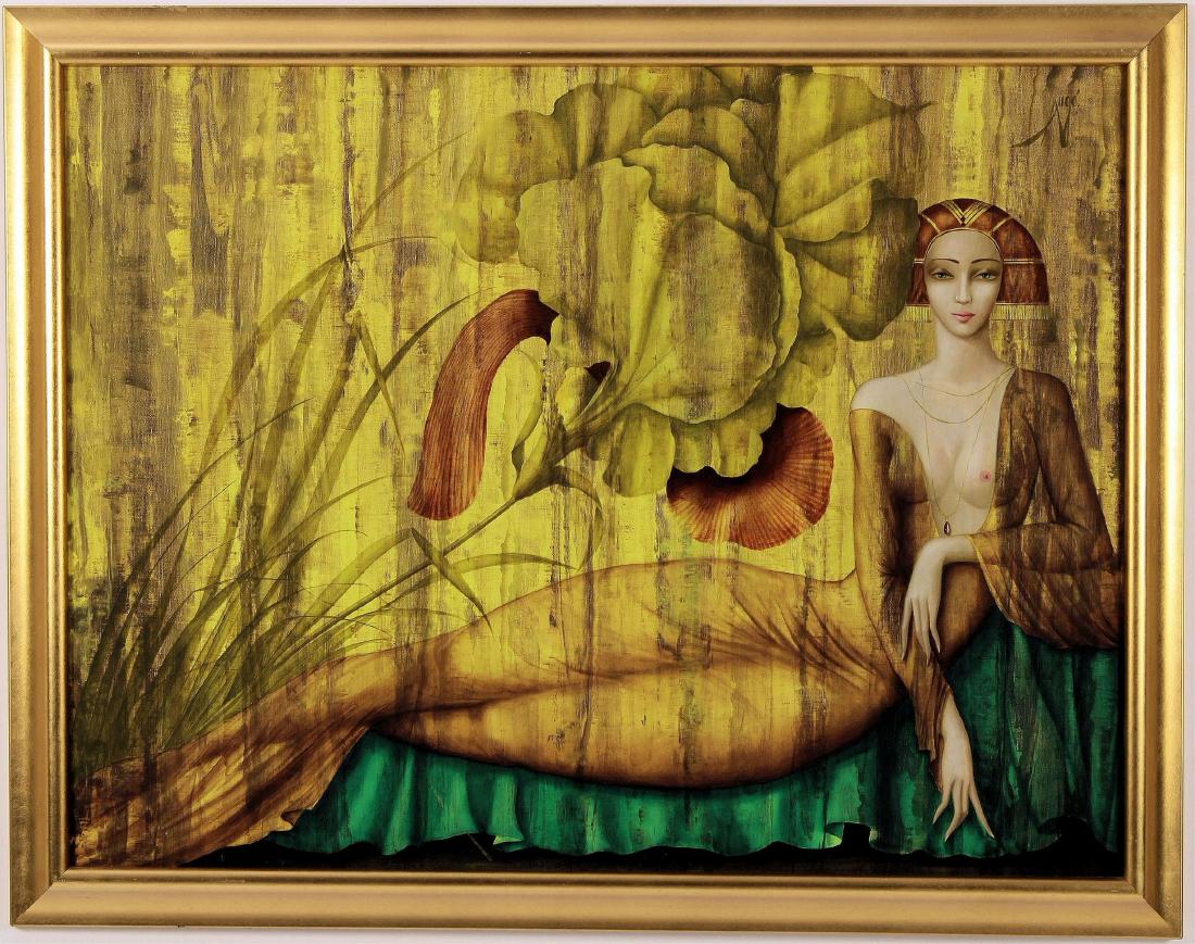 Philippe Auge, Fr., 1935, "Bali de Jour", O/C (1 of 8)