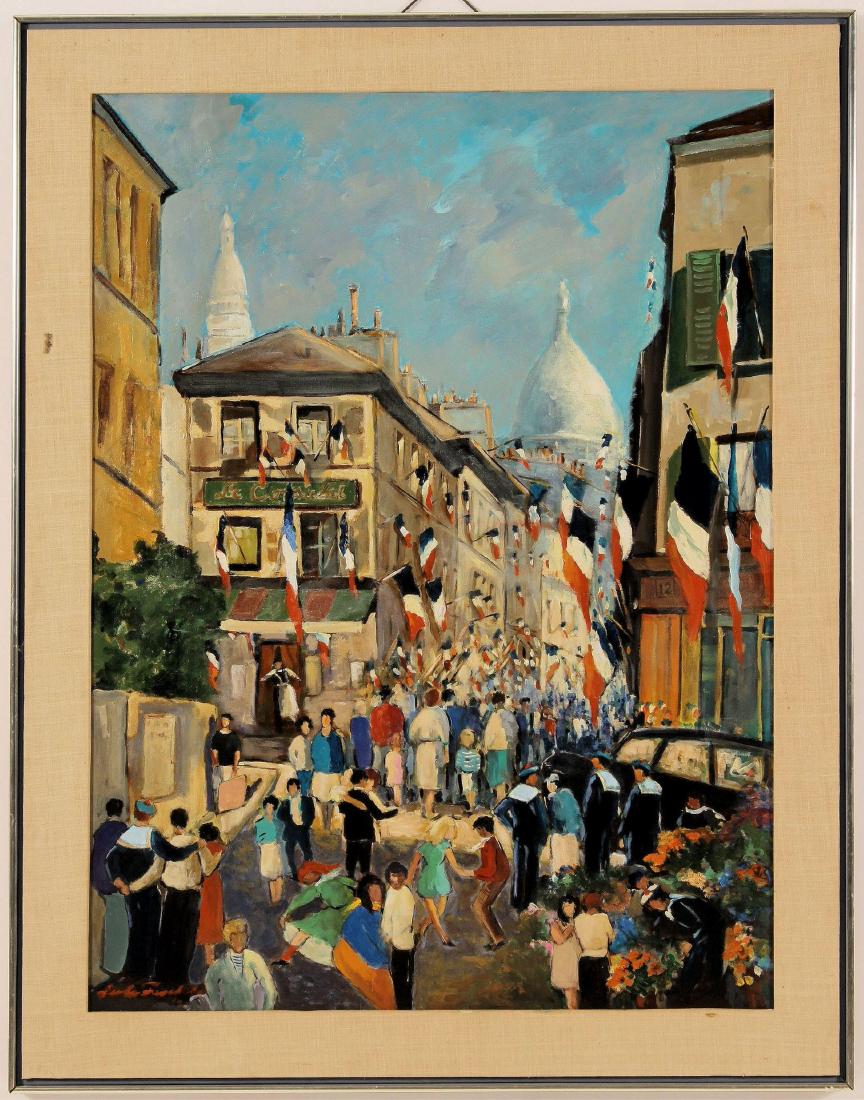 F. Leslie Fairchild, Am.,Parisian Street,O/C (1 of 8)