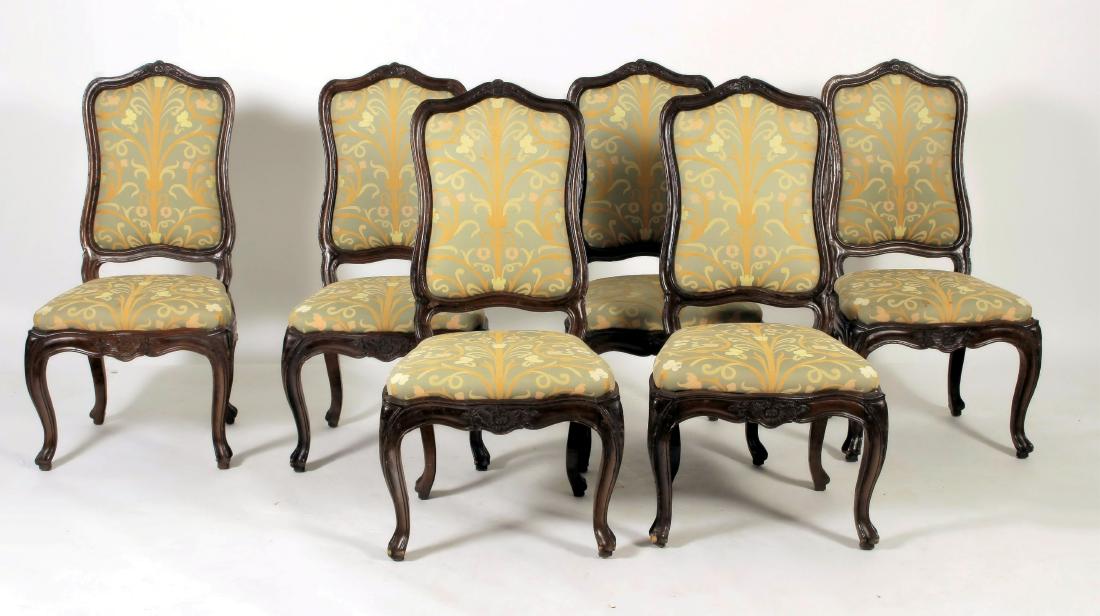 6 Regence Style Dining Chairs, 19th C. (1 of 7)
