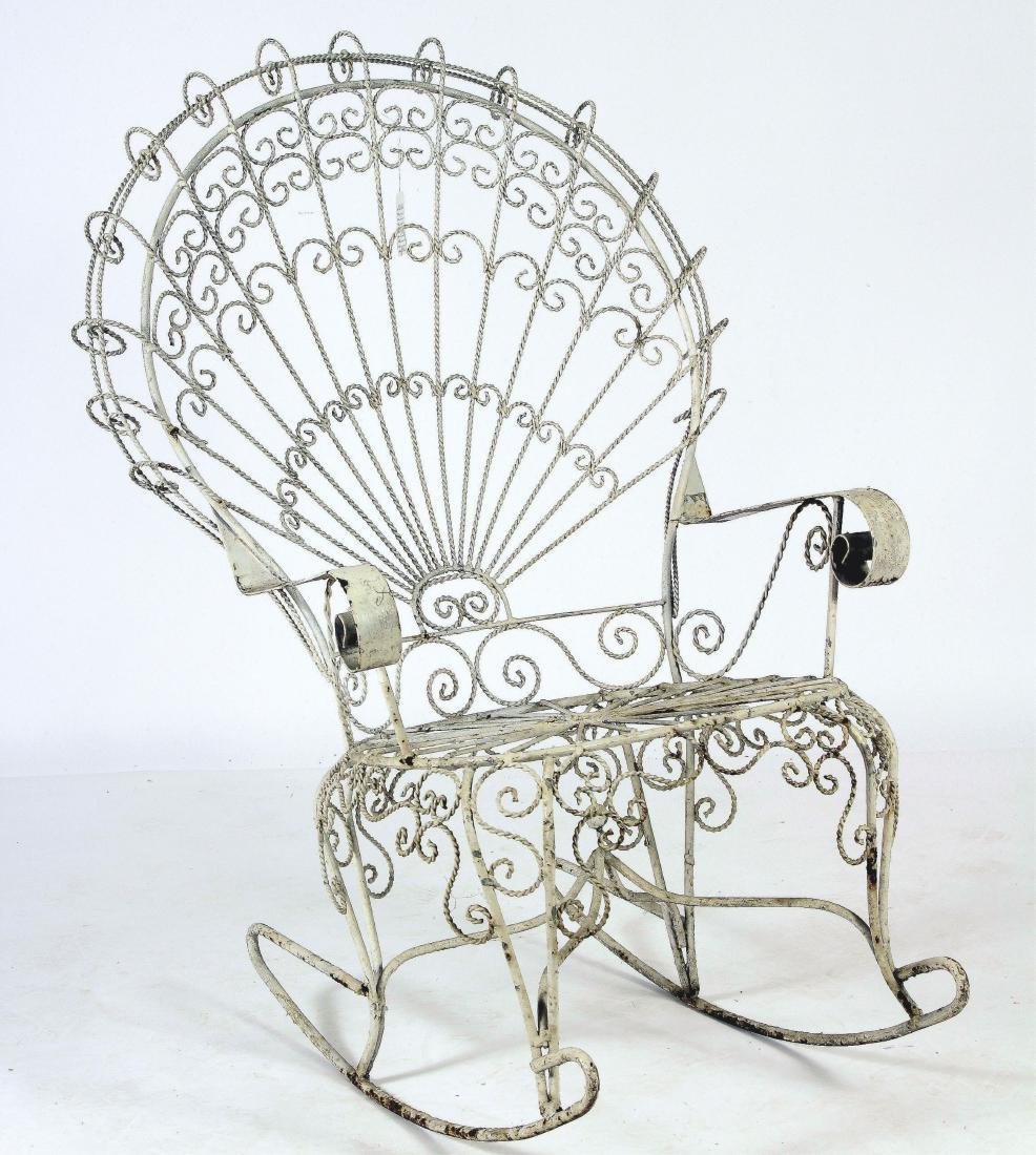 Victorian Metal Peacock Rocking Chair Sep 15, 2018 Litchfield