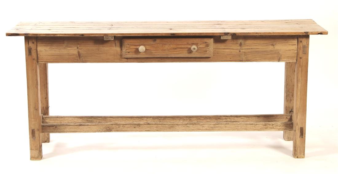 Rustic Pine Console Table (1 of 7)