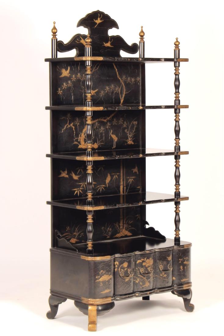 Baker Furniture Chinoiserie Style Bookcase (1 of 8)