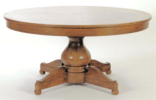 60 Round Oak Extending Dining Table 60 Round Oak Extending Dining Table