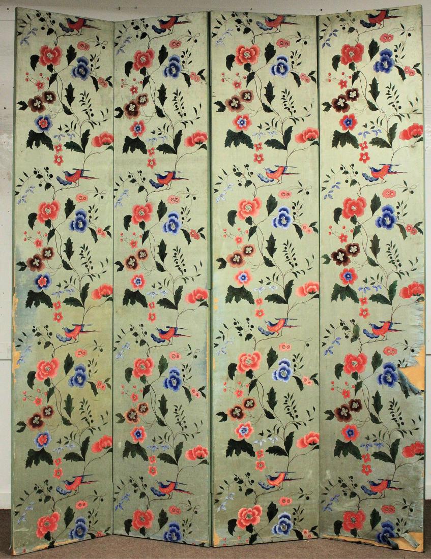 4 Panel Painted Asian Screen (1 of 6)