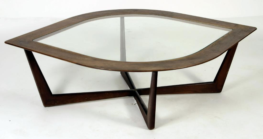 Midcentury Modern Coffee Table by Lane, ca 1950 (1 of 9)