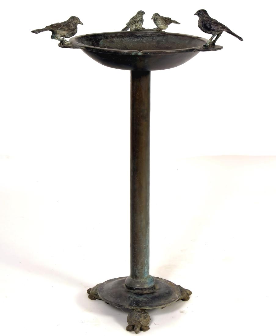 Mike Edwards, Unique Bronze Bird Bath, 1992 (1 of 9)