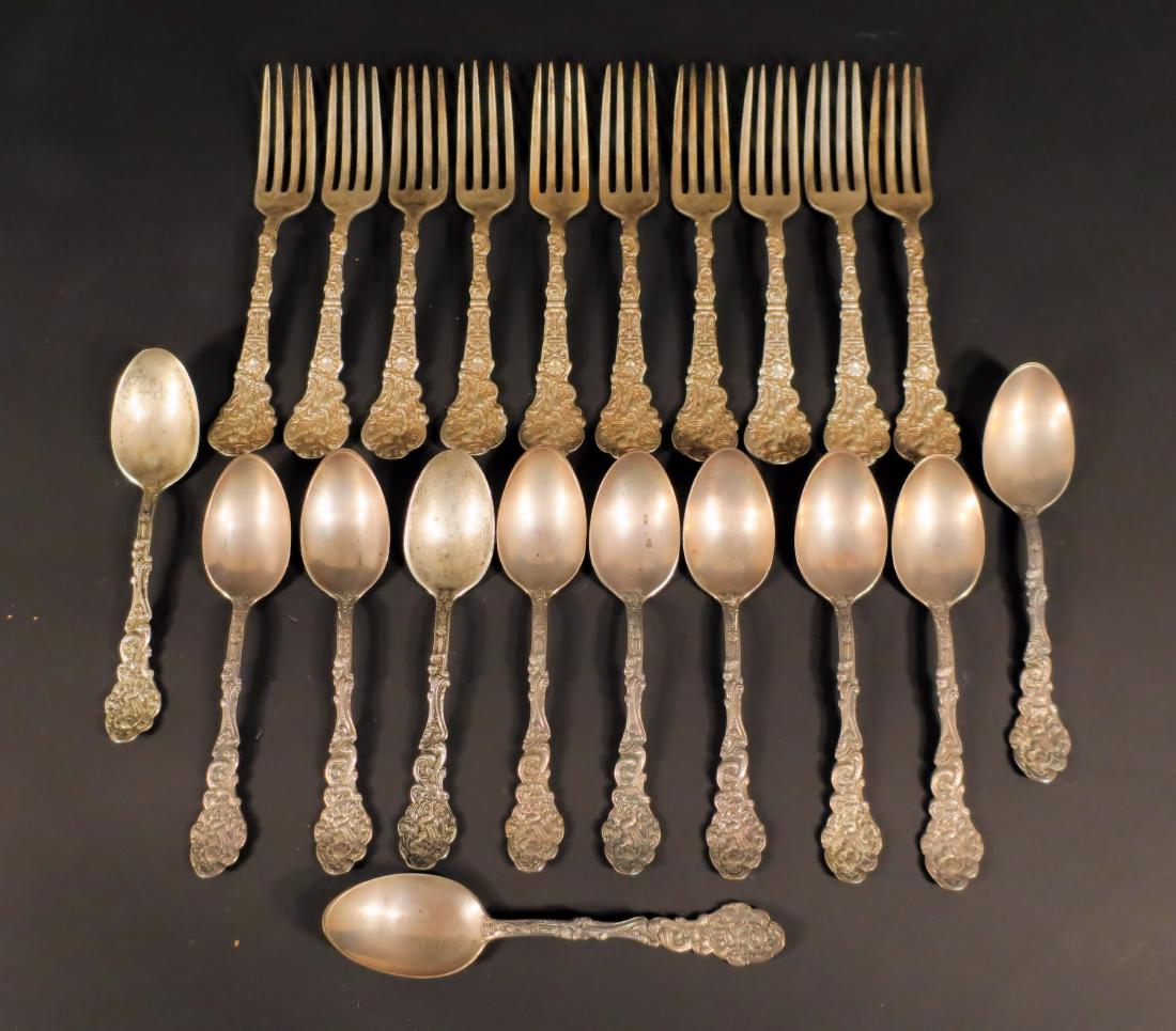 Gorham Versailles 1888 21 Sterling Forks/Spoons (1 of 5)