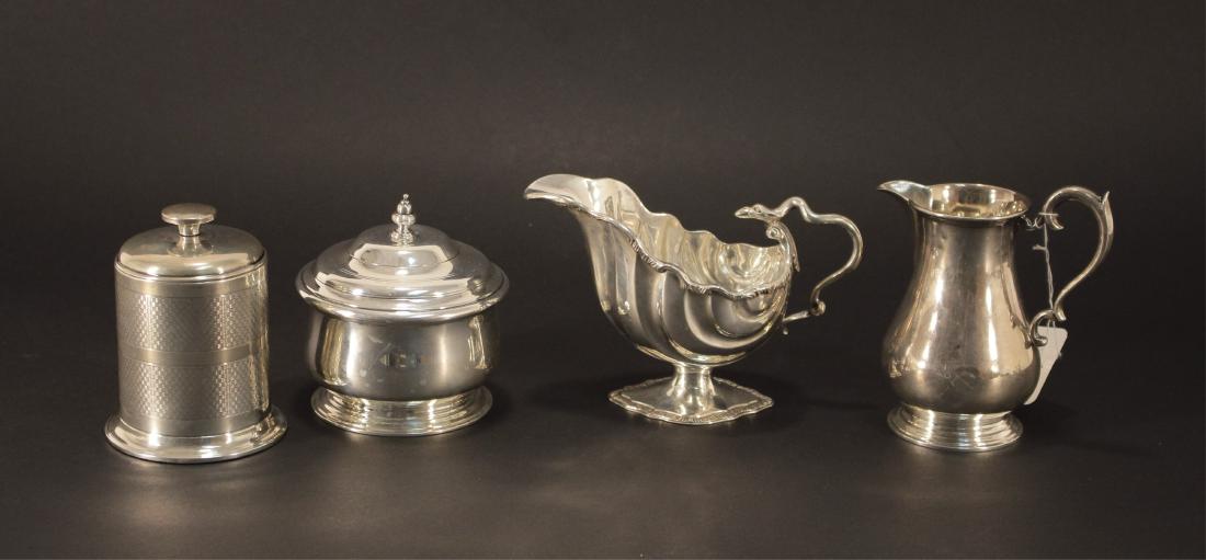 Sterling Pitcher, Lidded Jar, Gravy, Cigarette (1 of 13)