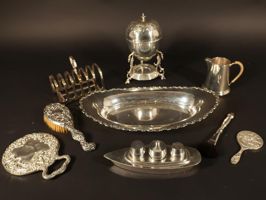 Sterling Silver and Silverplate Items (1 of 9)