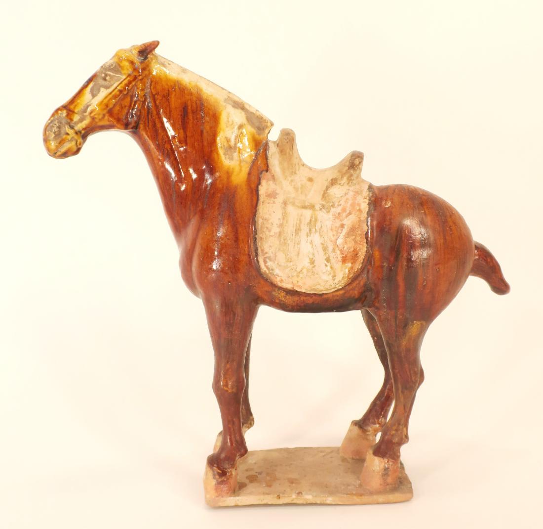 Chinese Tang Style Pottery Horse (1 of 7)