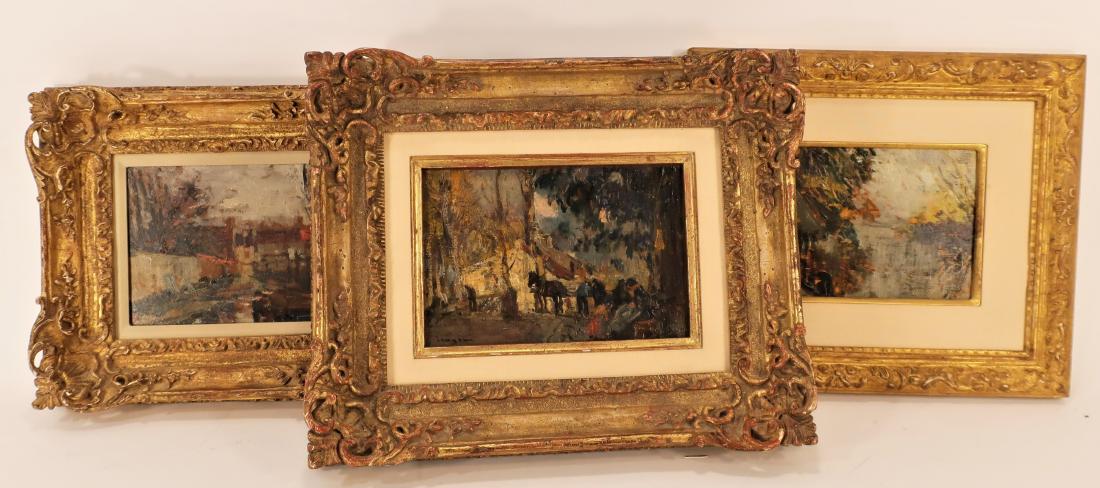 Ferdinand-Jean Luigini, Fr., 1870-1943, 3 Oils (1 of 6)