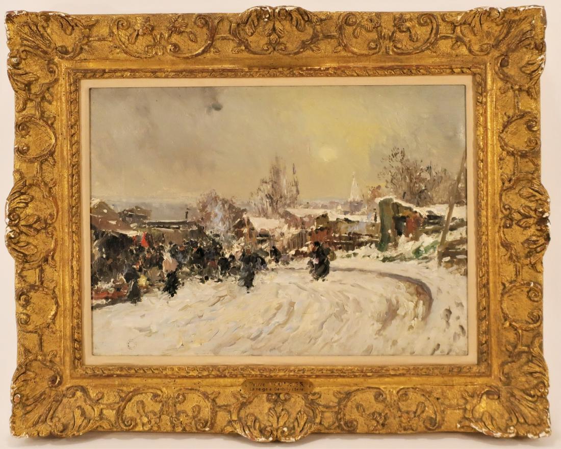 Pierre Louis Leger Vauthier, "Laneige a Gentilly" (1 of 8)