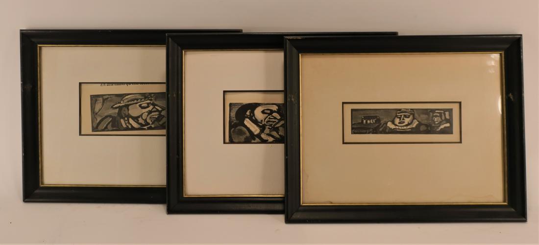 George Rouault,Fr.,3 Prints (1 of 6)