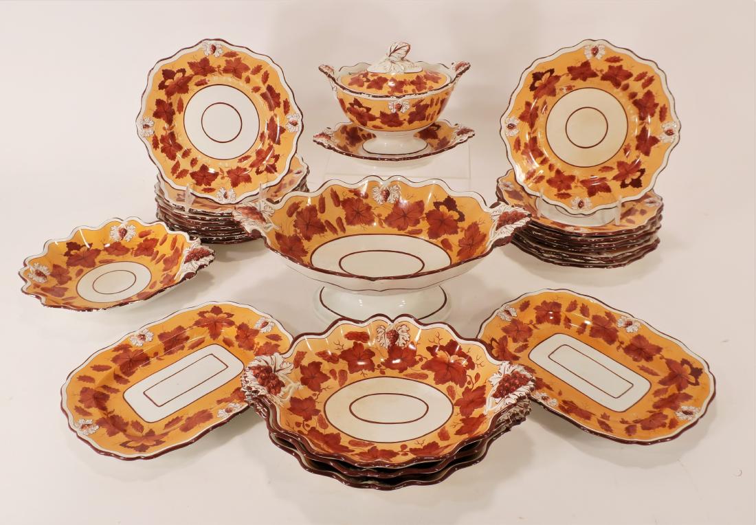 Eng Pearlware Dessert Service, Staffordshire (1 of 6)