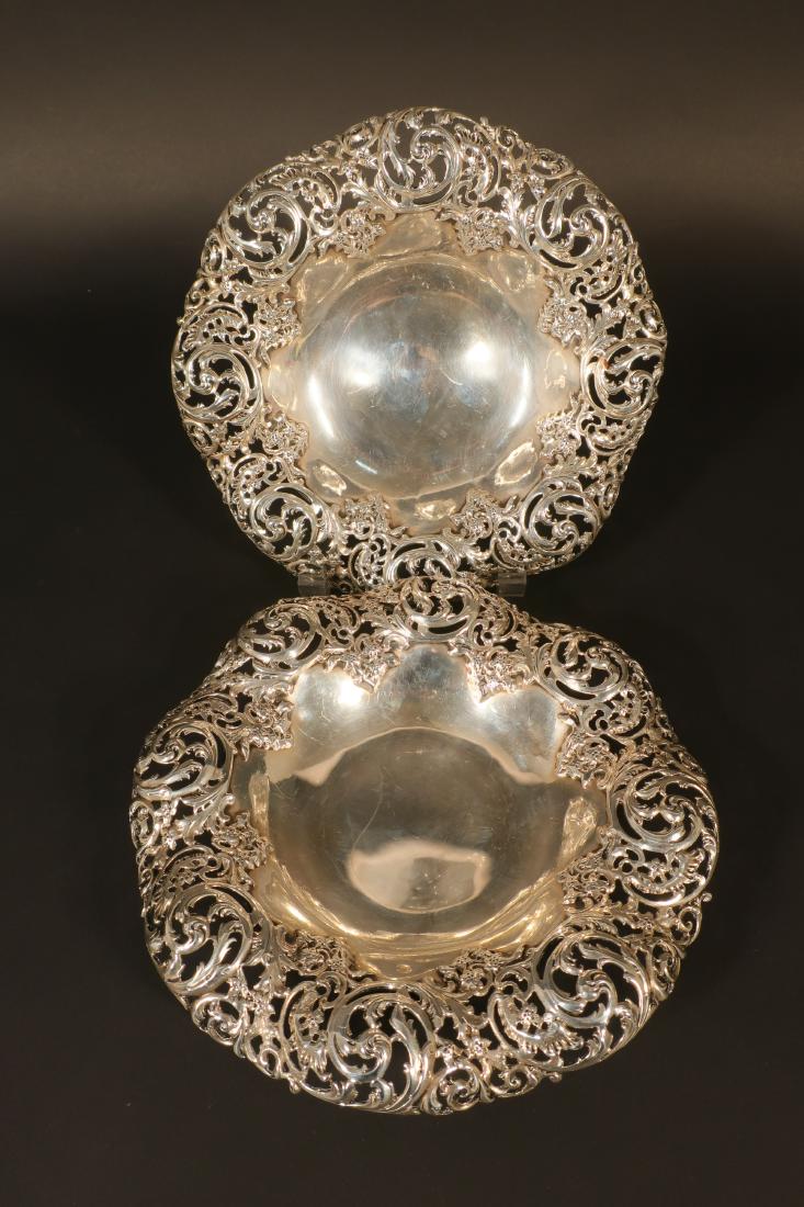 Pr. Sterling Silver Reticulated Dishes (1 of 4)