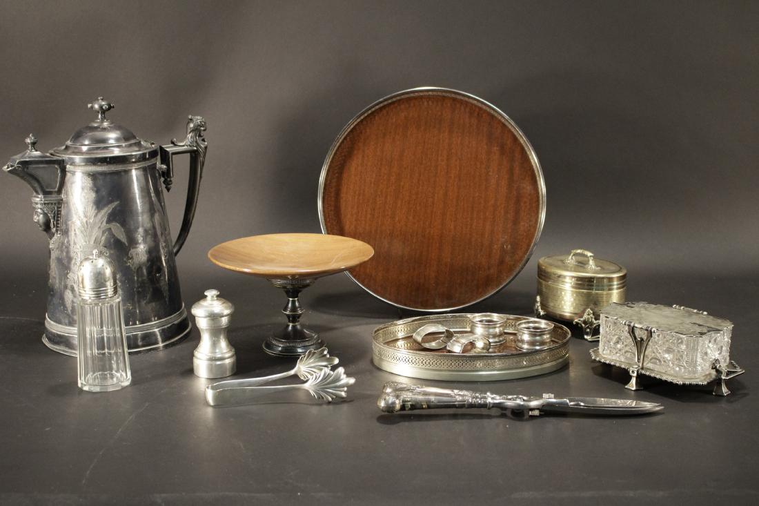 Grp. of Sterling and Silverplate articles (1 of 8)