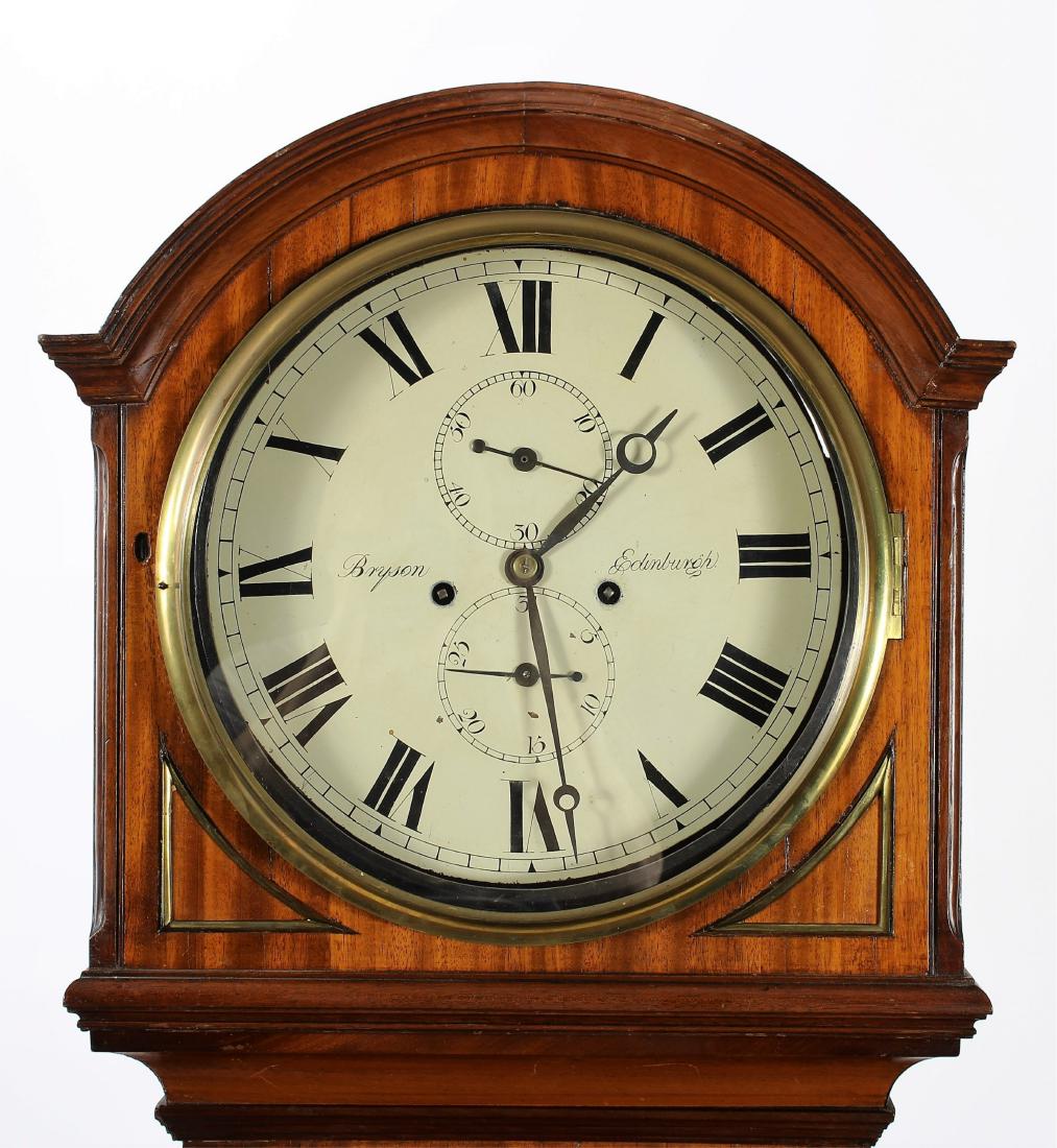 Scottish Victorian 19th C. Grandfather Clock (1 of 9)