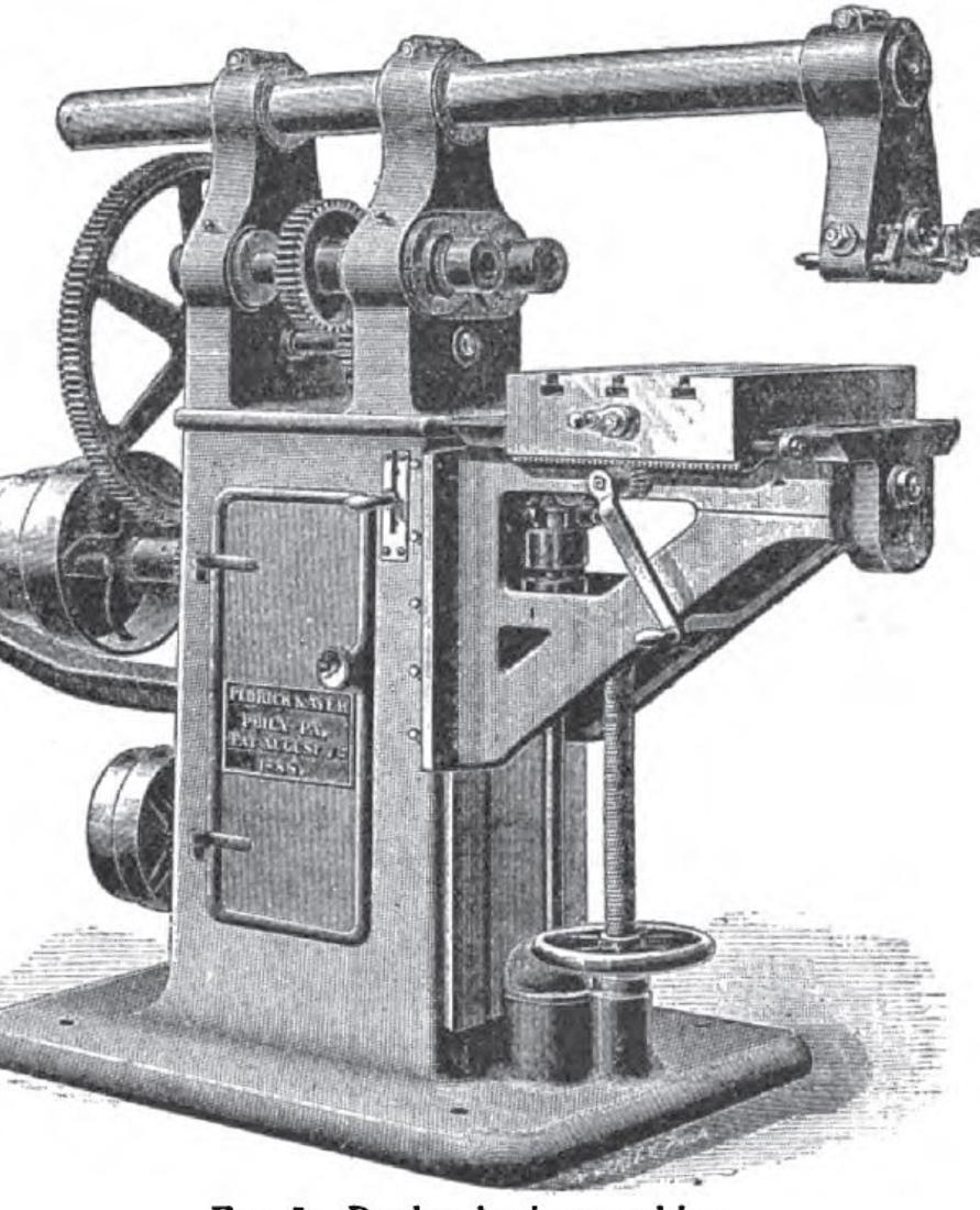 Pedrick & Ayer, Massive Steel Table Cabinet 1890 (1 of 4)