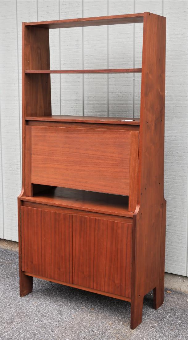 Midcentury Secretary Bookcase with Drop Front (1 of 3)