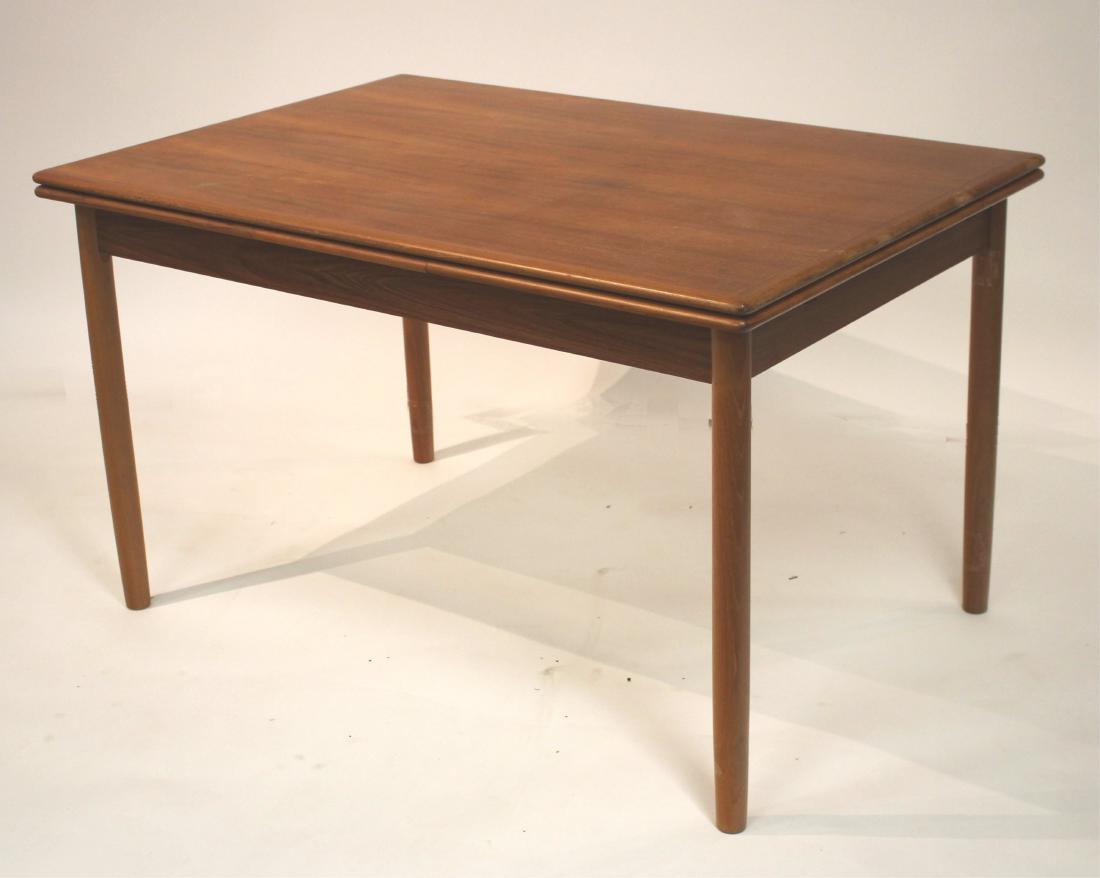 Danish Modern Teak Extension Dining Table (1 of 5)