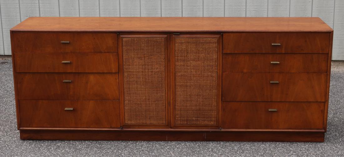 MCM Caned Credenza Sideboard by Founders (1 of 4)
