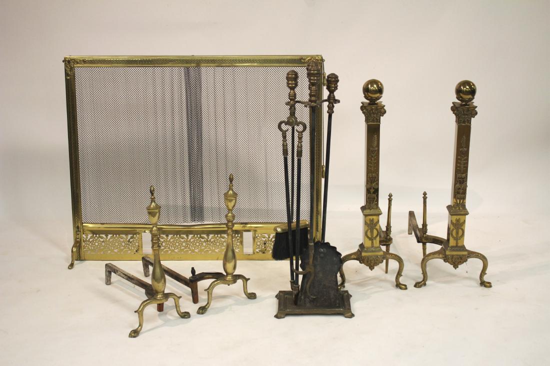 Metal Fireplace Tools and Accessories (1 of 4)