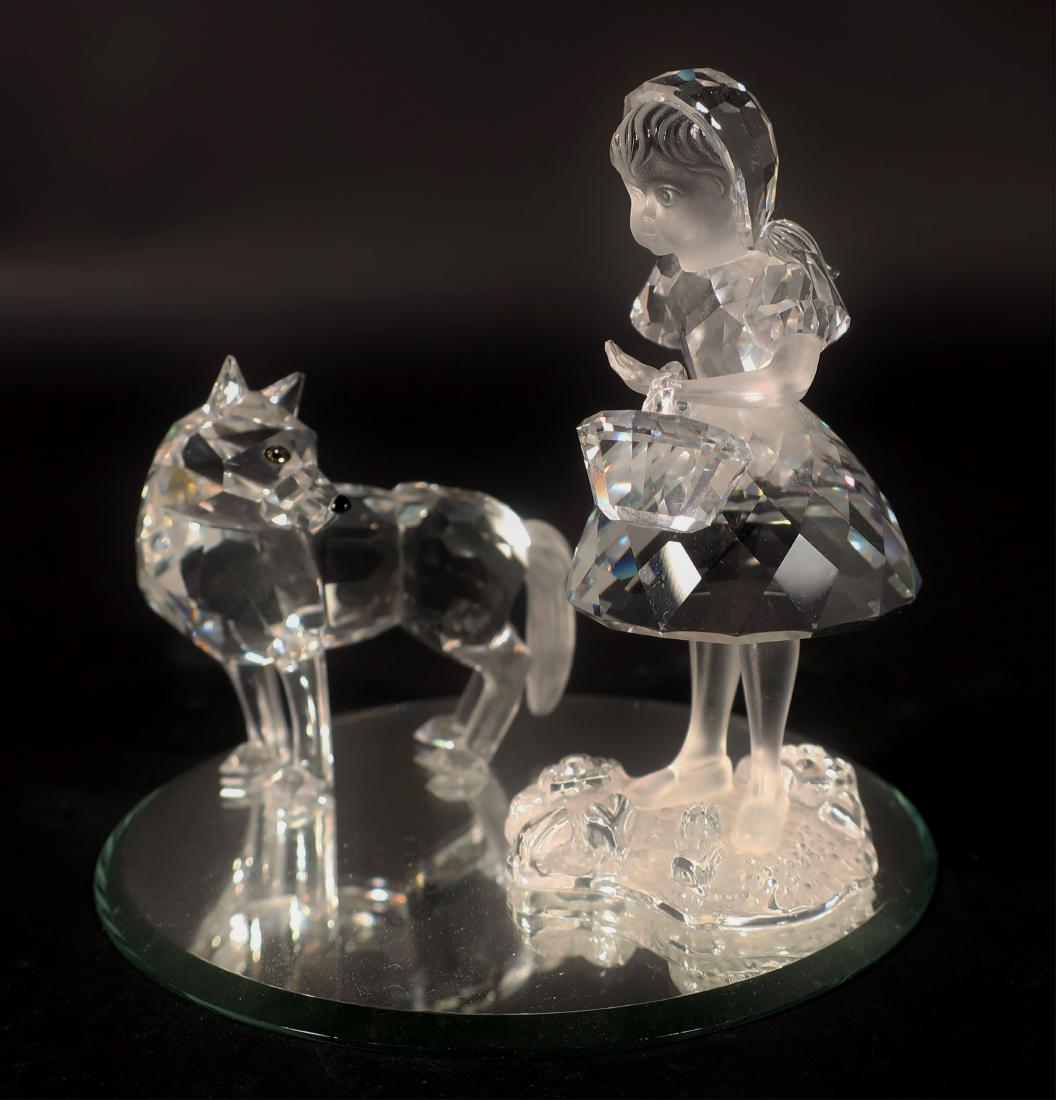 Little Red Riding Hood Swarovski Glass Figures (1 of 4)