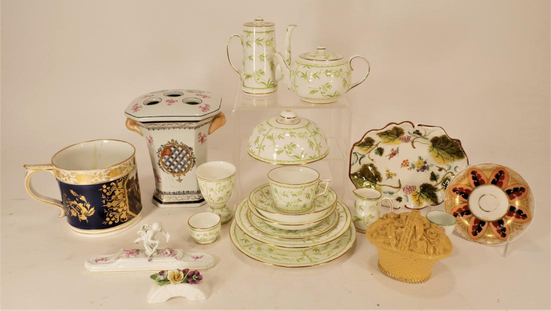Mixed Lot of Antique, Newer and Tiffany Porcelain (1 of 6)