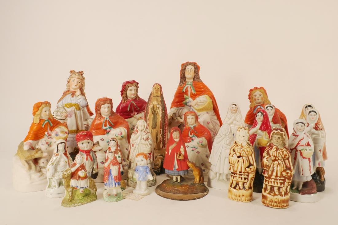 LRRH Figurines, Mix of Sizes and Vintages (1 of 6)