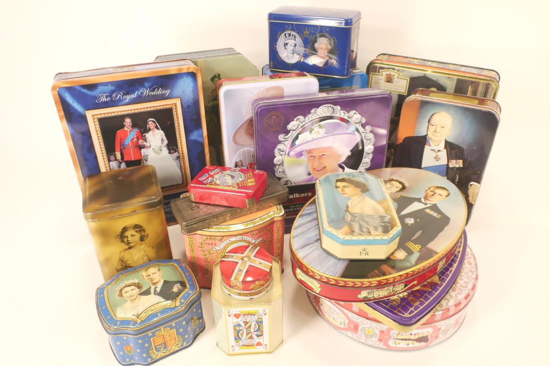 British Royal Family Commemorative Tins (1 of 4)